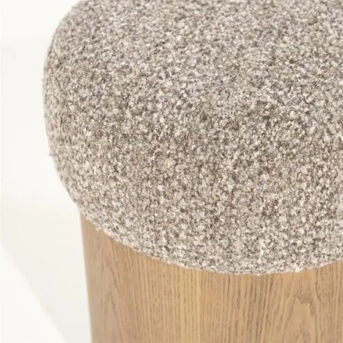 George Poef Taupe hout 39cm