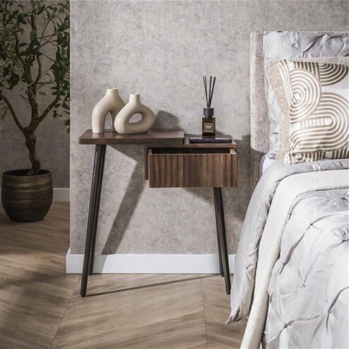 Giorgia Nachtkastje Links Acaciahout 60cm