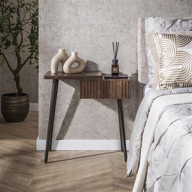 Giorgia Nachtkastje Links Acaciahout 60cm