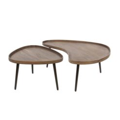 Giorgia Salontafel set van 2 organisch Acaciahout 103cm