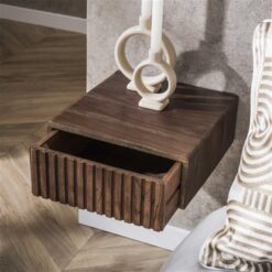 Giorgia Zwevend Nachtkastje 1 lade Acaciahout 35cm