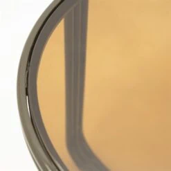 Groovy Bijzettafel rond Bruin 42cm