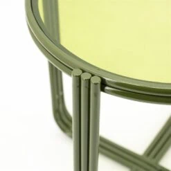 Groovy Bijzettafel rond Groen 42cm