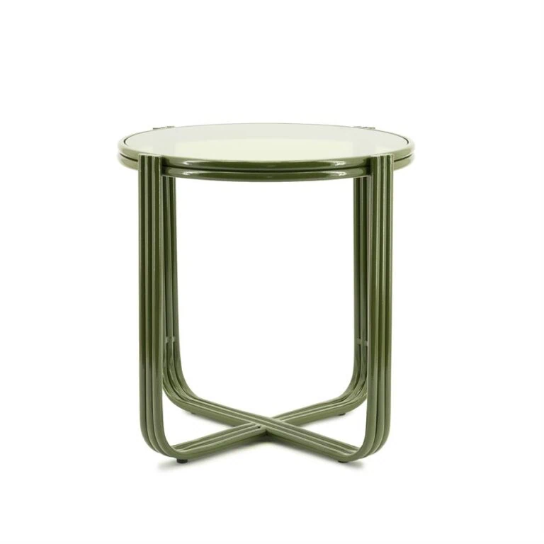 Groovy Bijzettafel rond Groen 42cm