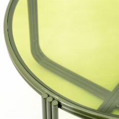 Groovy Salontafel rond Groen 63cm