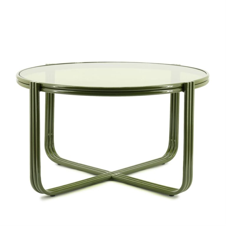 Groovy Salontafel rond Groen 63cm