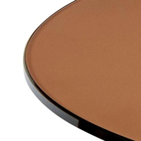 Joshua Salontafel rond Bruin Glas 70cm