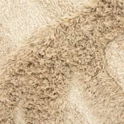 Kabe Muurkleed organisch Bruin 120x120cm