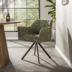 Kelly Eetkamerstoel Hoven groen