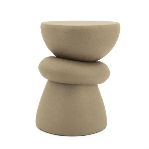 Kerun Bijzettafel Bruin 35cm