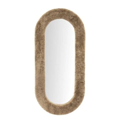 Kiss Spiegel large Bruin 60cm
