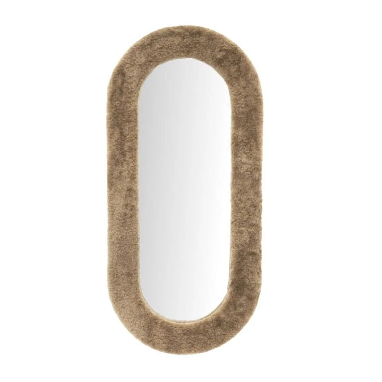 Kiss Spiegel large Bruin 60cm