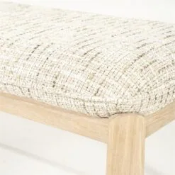 Lottie Bankje Beige hout 143cm