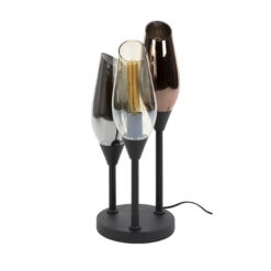 Lucario 3-lichts Tafellamp Meerkleurig