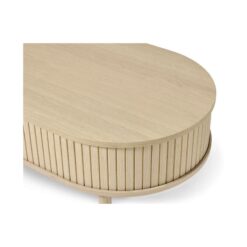 Maria Salontafel ovaal Lichtbruin 120cm