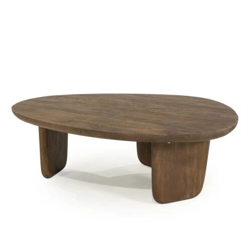 Maud Salontafel Bruin mangohout 100cm
