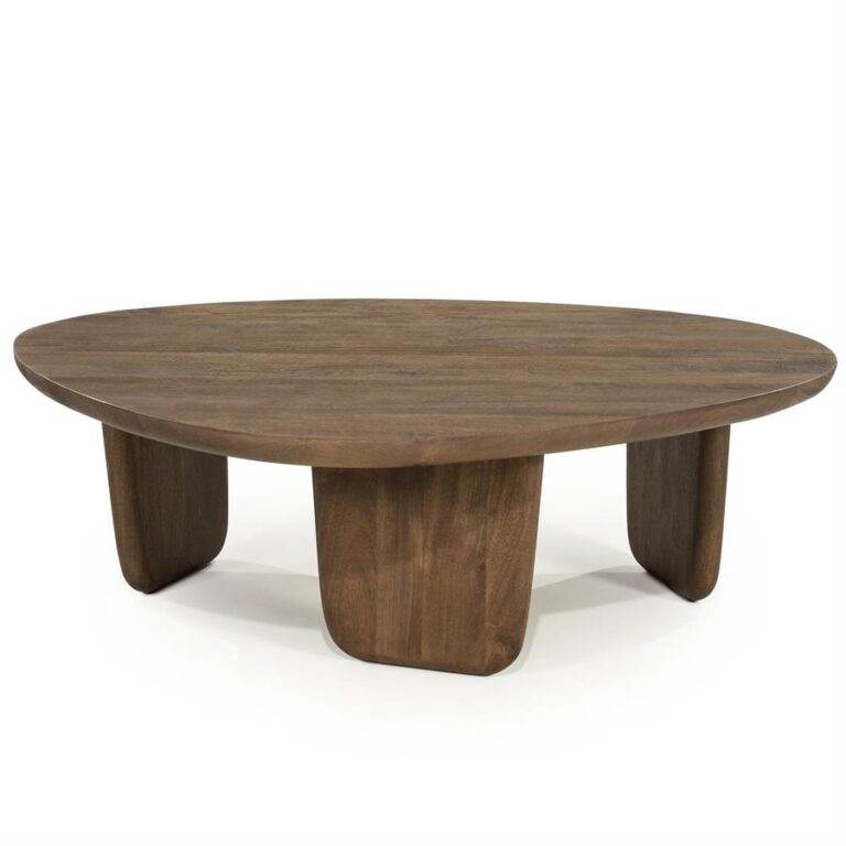 Maud Salontafel Bruin mangohout 100cm