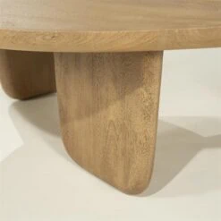 Maud Salontafel Naturel mangohout 100cm