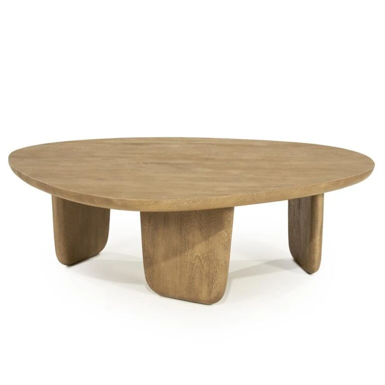 Maud Salontafel Naturel mangohout 100cm