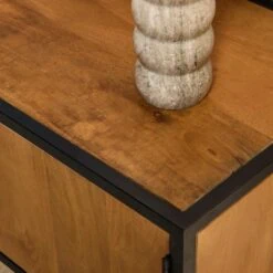 Morada tv meubel industrieel Warm mangohout 180cm (2)