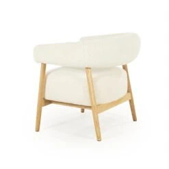 Mysa Fauteuil Beige Hout
