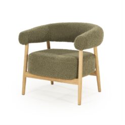 Mysa Fauteuil Groen Hout