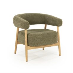 Mysa Fauteuil Groen Hout