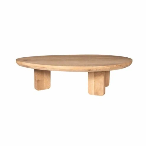 Niko Salontafel Organisch Naturel Eiken 130cm