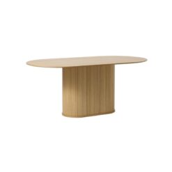 Nita Eettafel Ovaal Naturel 180cm