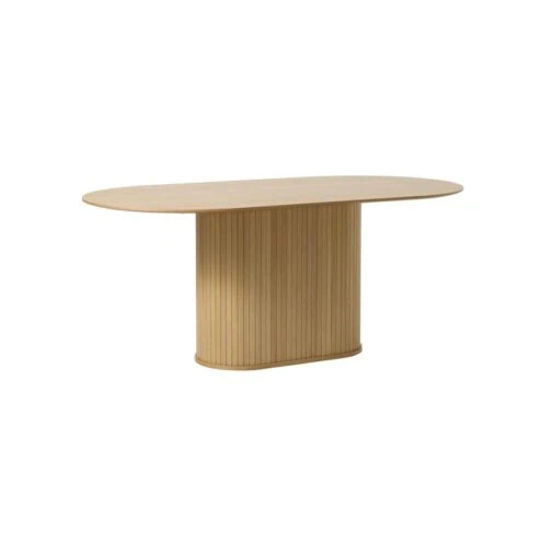 Nita Eettafel Ovaal Naturel 180cm