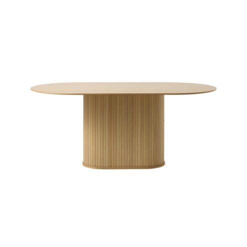 Nita Eettafel Ovaal Naturel 180cm