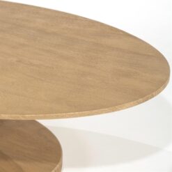 Novia Salontafel Naturel mangohout 120cm