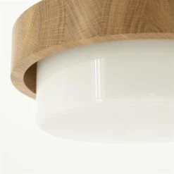 Oaka 1-lichts Hanglamp Hout