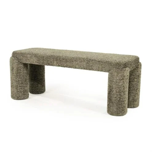 Omla Bankje Groen Stof 119cm