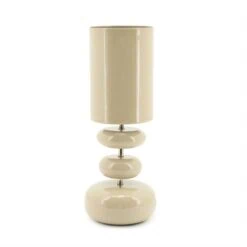 Orbs 1-lichts Tafellamp Beige