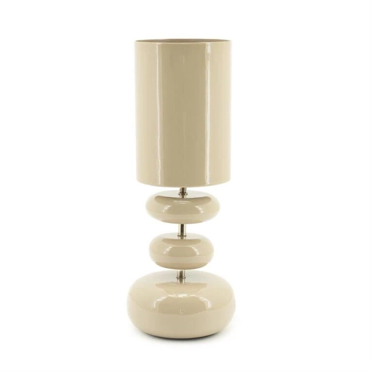 Orbs 1-lichts Tafellamp Beige