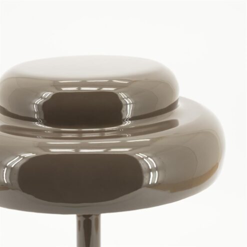 Pomm 1-lichts Tafellamp Donkerbruin