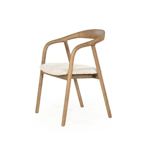 Rayven Eetkamerstoel Lichtbruin