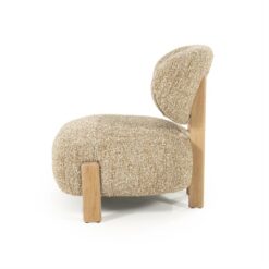 Reiza Fauteuil naturel Taupe