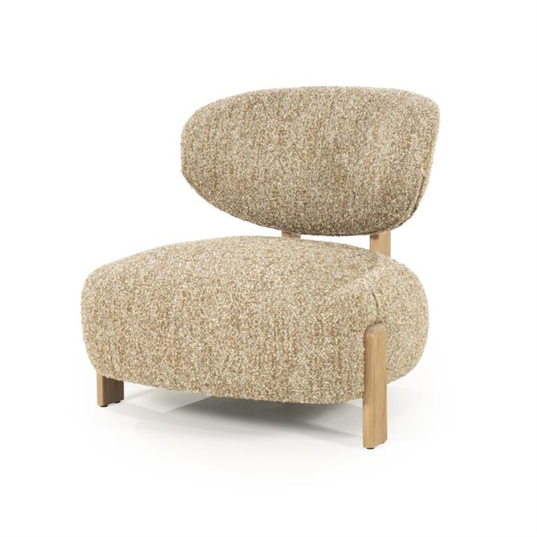 Reiza Fauteuil naturel Taupe