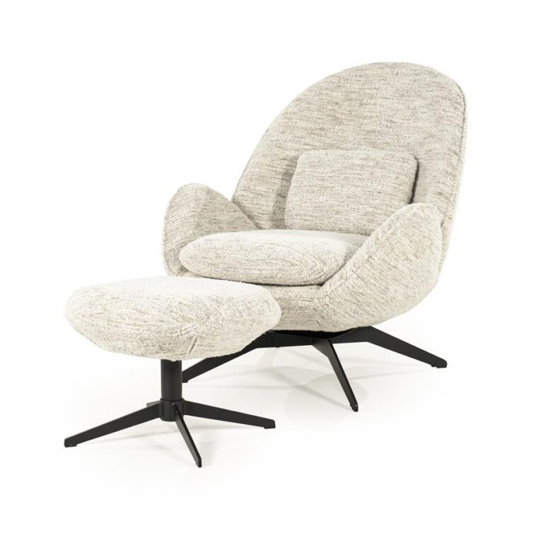 Ryan Fauteuil Beige stof