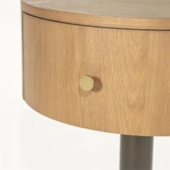 Skye Nachtkastje Lichtbruin 50cm