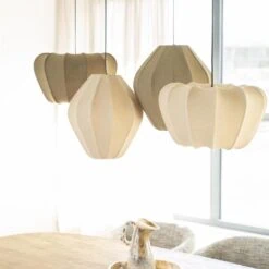 Sora 1-lichts Hanglamp Medium Naturel