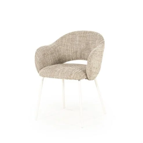 Story Eetkamerstoel Groen Stof