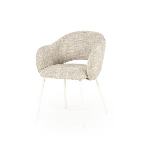 Story Eetkamerstoel Taupe Stof