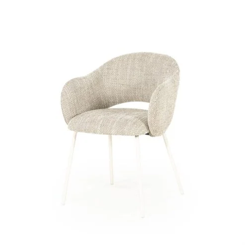 Story Eetkamerstoel Taupe Stof