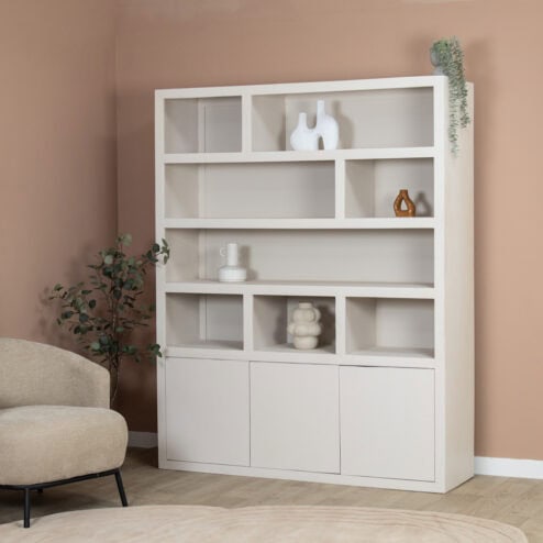 Sven Boekenkast XL Zand 160cm