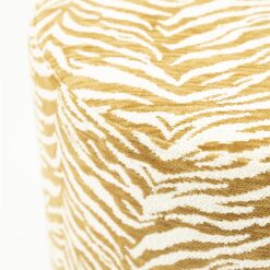 Tigra Poef Mosterd 38cm