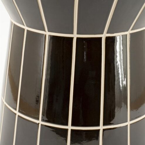 TileTastic Bijzettafel Hoog Bruin 38cm