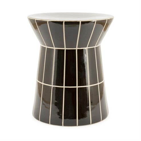 TileTastic Bijzettafel Hoog Bruin 38cm